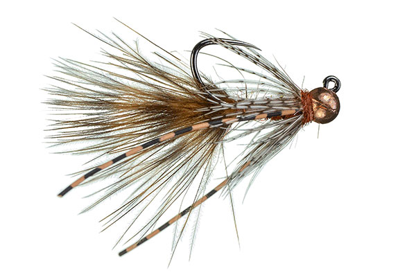 P-27046_MFC_Jig_Mini_Bugger_Rusty_Brown_ MFC Jig Mini Bugger Rusty Brown Nymph Barbless