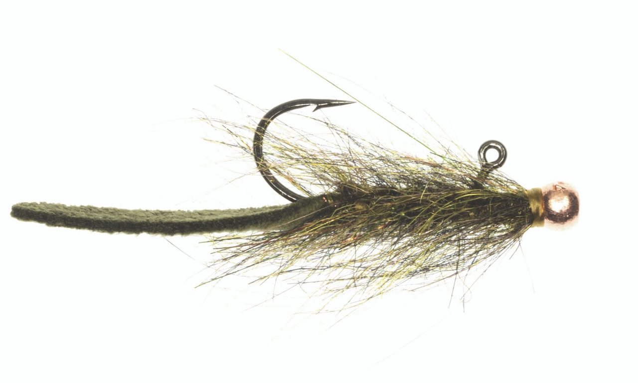 Umpqua Streamer Balanced Leather Leech #10 Peacock