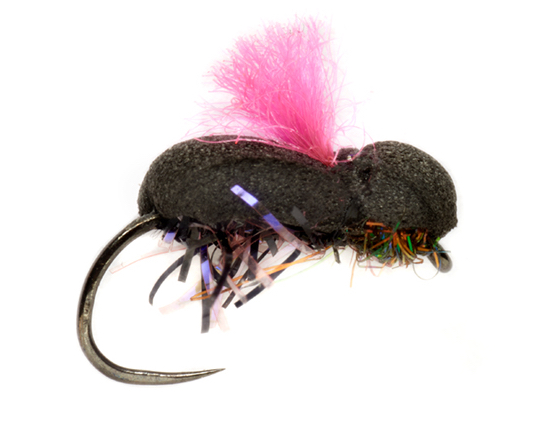 Fulling Mill Trockenfliege - Procter's Target Beetle Pink Barbless