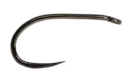 Fulling Mill Hook FM-5027 Grab Gape Heavy Black Nickel 50pc Big Pack Barbless