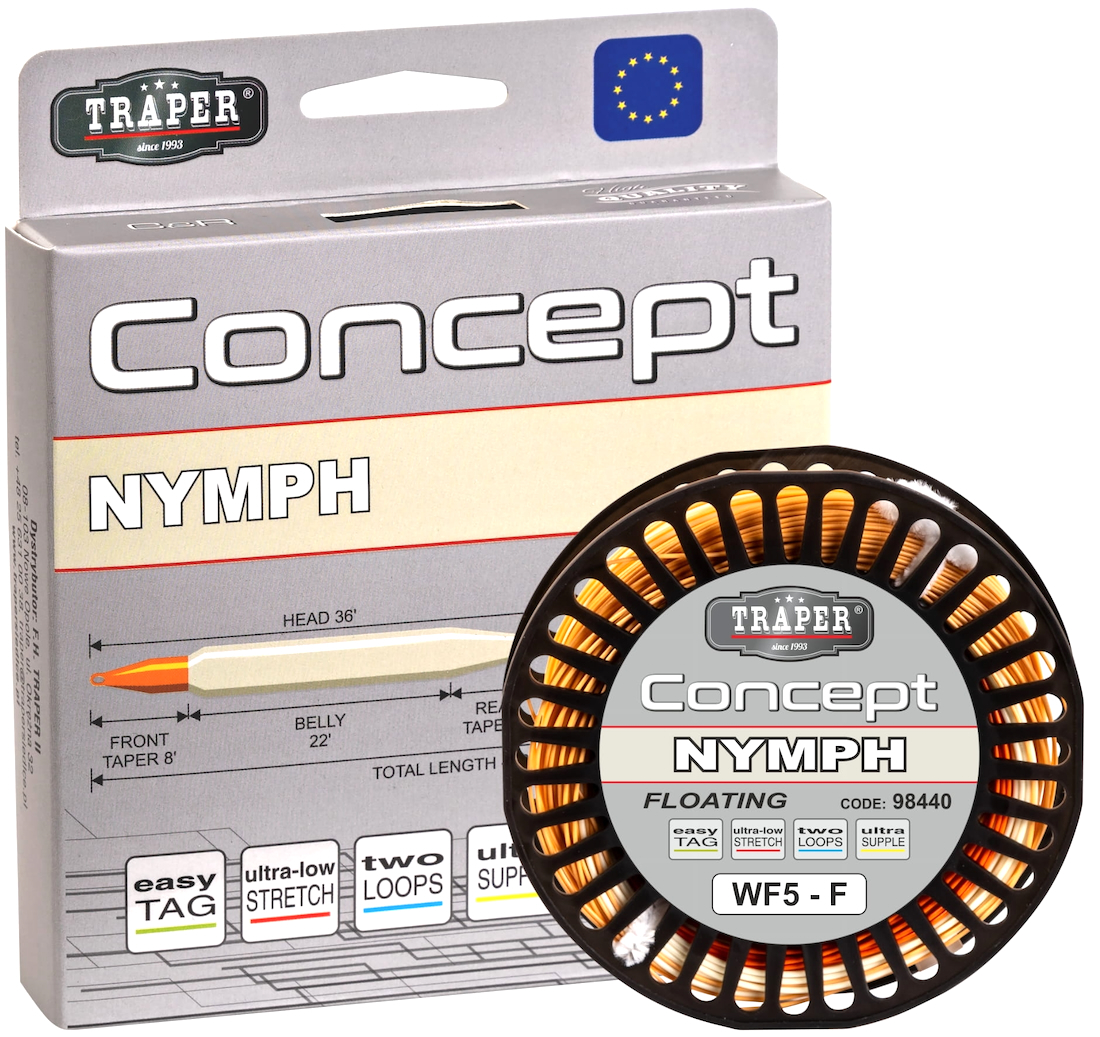 Traper Concept Nymph WF Floating Fly Line Traper Concept Nymph WF Floating Fly Line