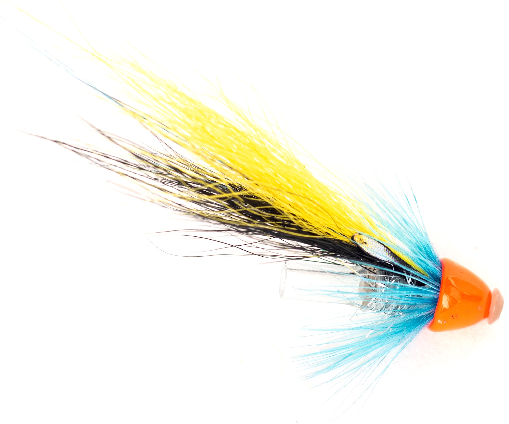 Guideline salmon fly Silver Sheep Tungsten Micro Cone 3.5mm tube fly