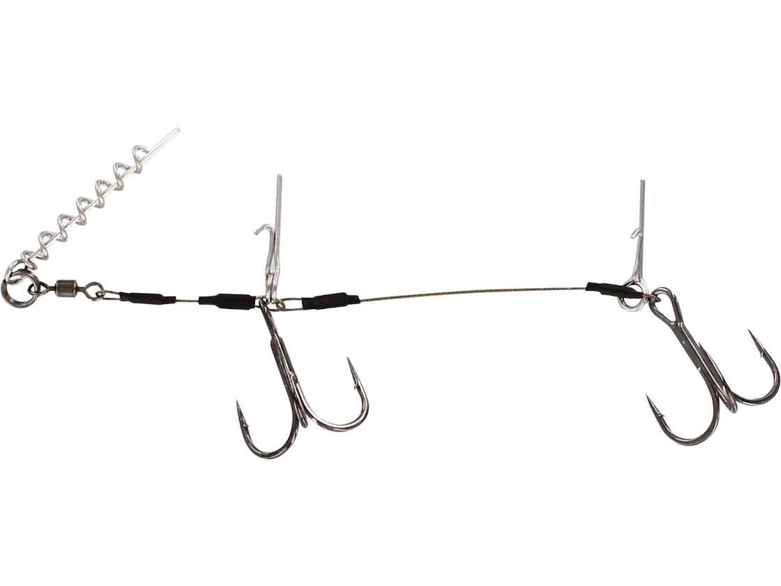 Westin Add-It Shallow Rig Double 1x7 Vorfach 40,8 kg 2er Set