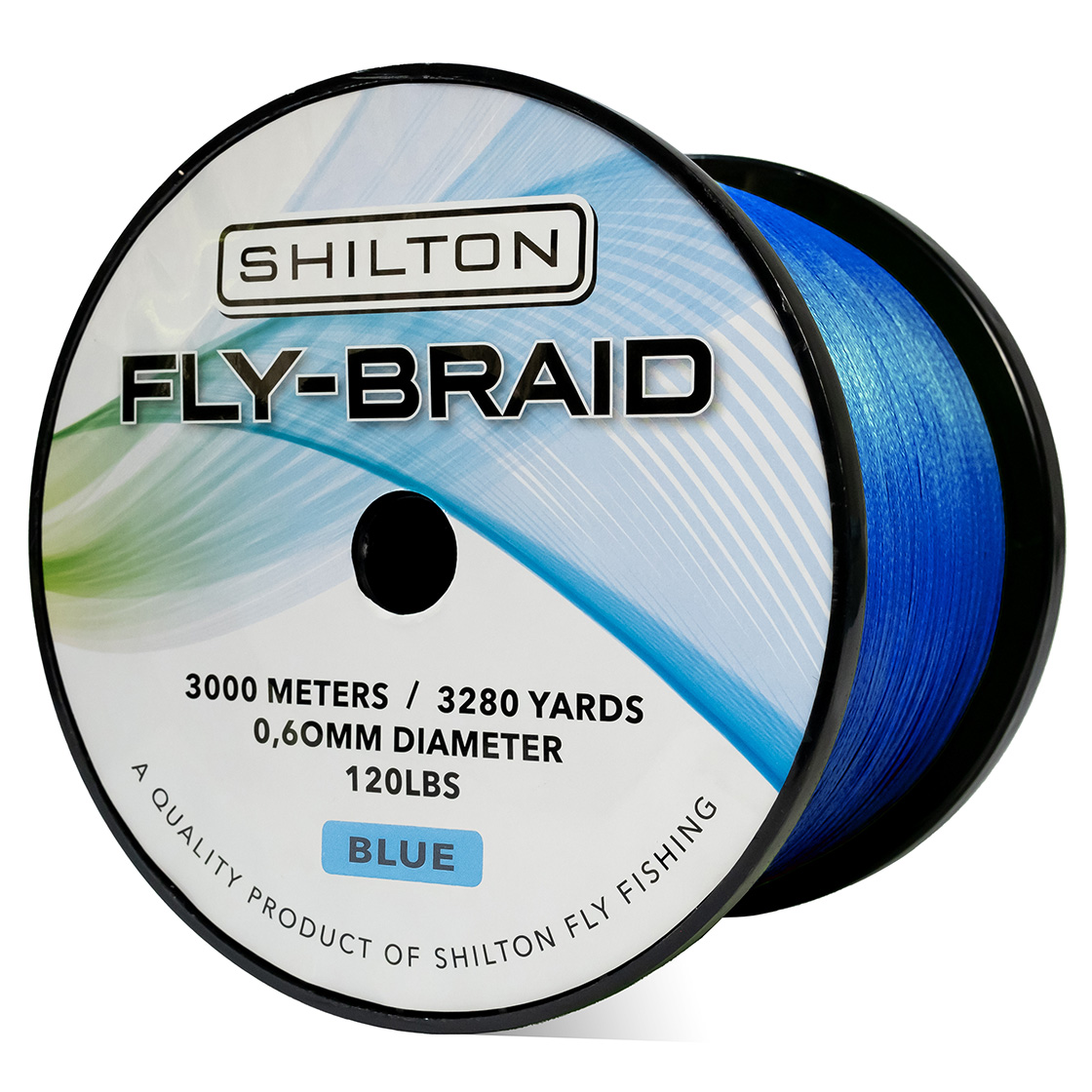 Shilton FLY-X Braid 120lbs Backing 3000m Large Spool Shilton FLY-X Braid 120lbs Backing 3000m Large Spool