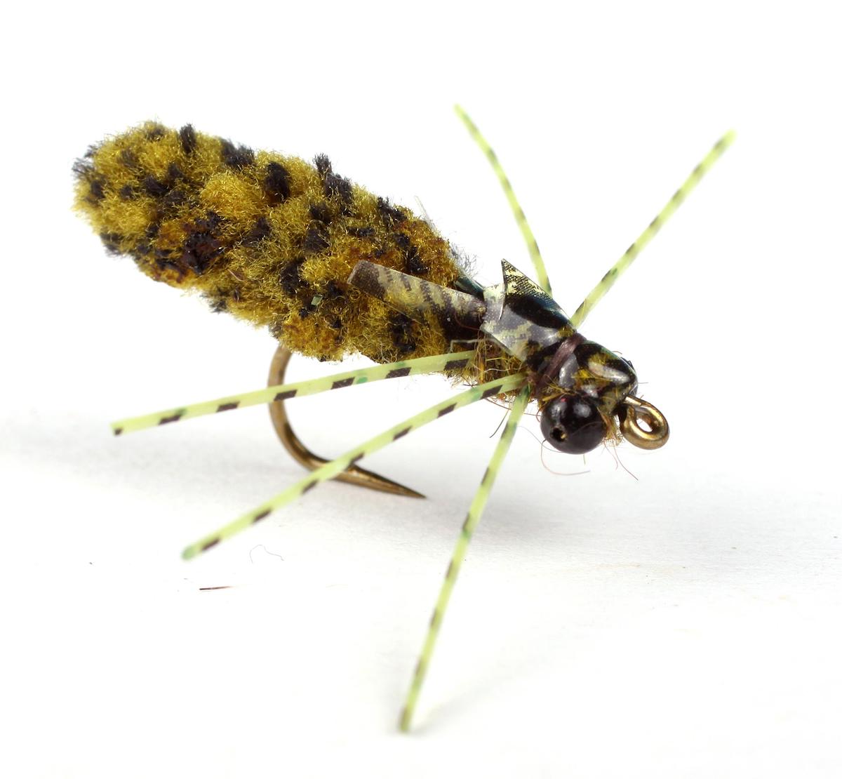 P-19974_Guideline_Nymphe_Mop_Dragon_olive Guideline Nymph - Mop Dragon olive