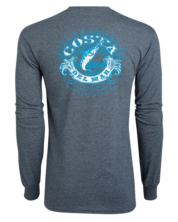 Costa Classic Shirt Longsleeve dark heather