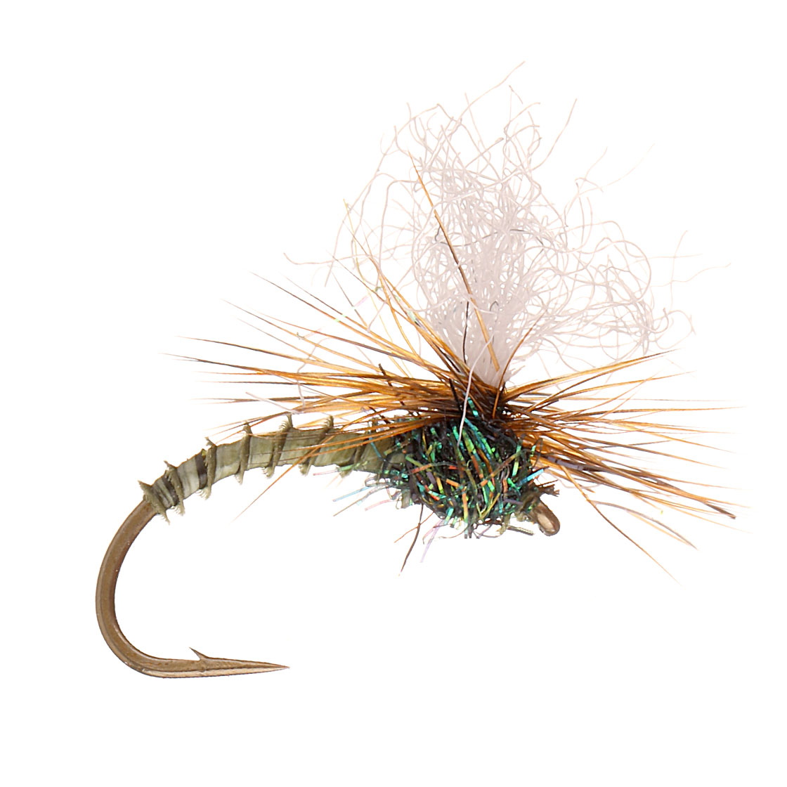 Guideline Dry Fly - Klink Dk. Olive Biot