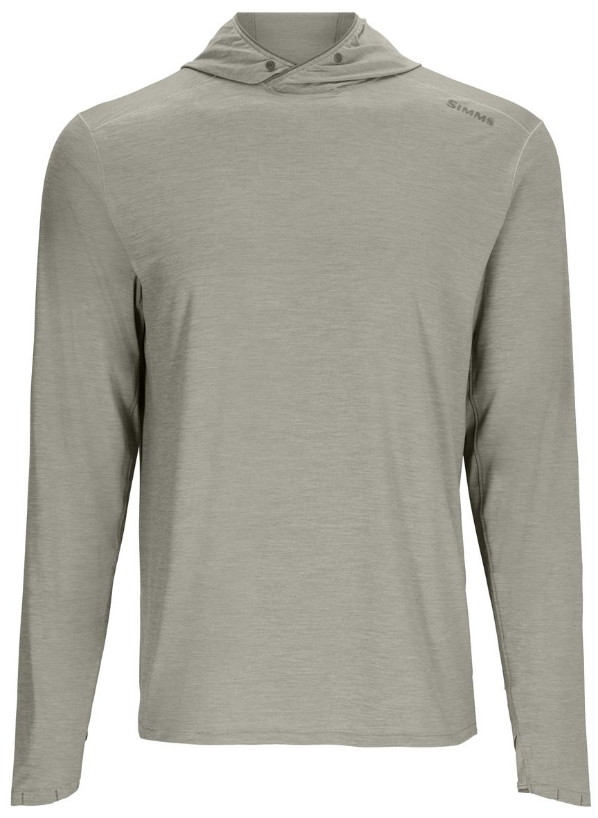 Simms Solarflex Cooling Hoody Longsleeve cinder