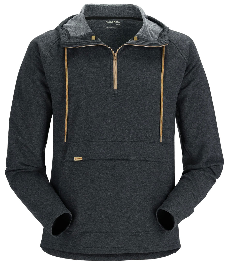 Simms Vermilion Hoody black heather