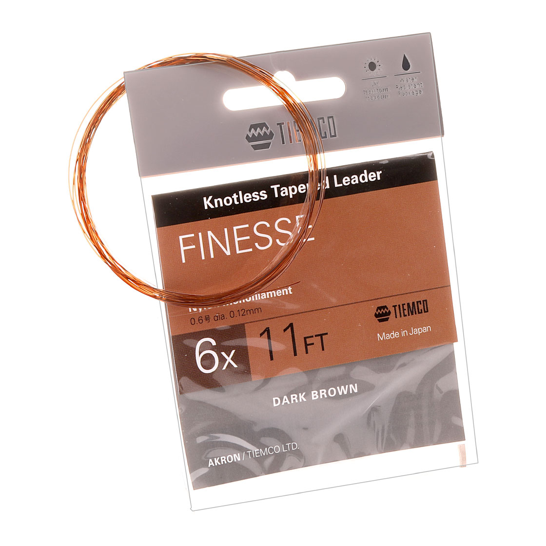 P-18370_tiemco_finesse_leader_11ft Tiemco Finesse Leader 11 ft