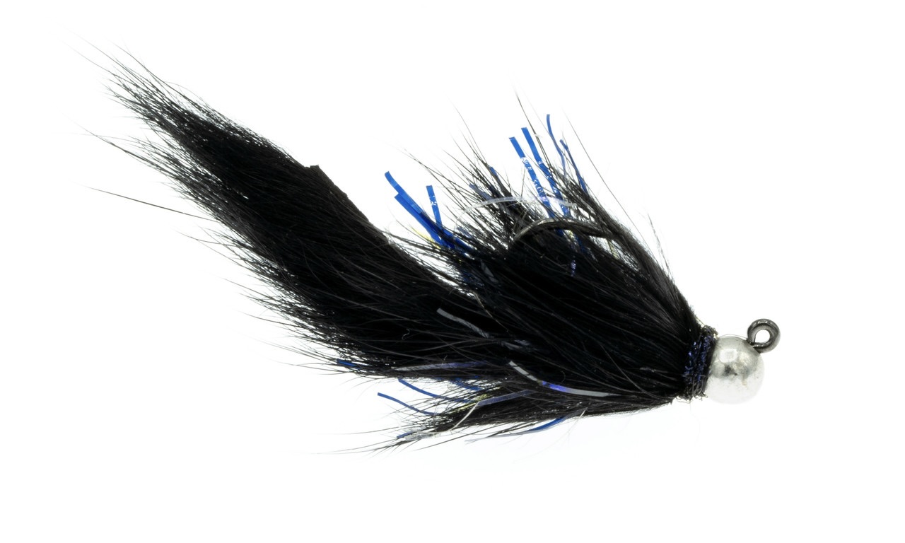 Umpqua Jig Streamer Back Flop Black #10