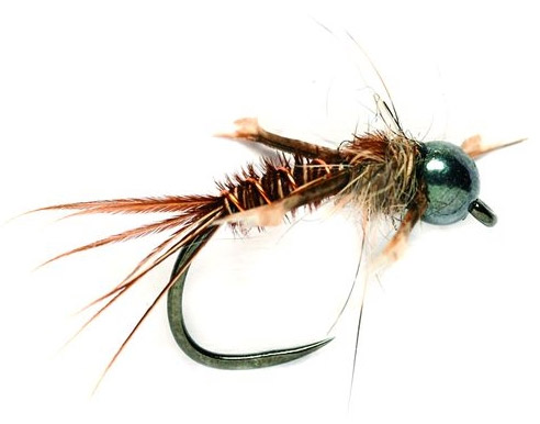 Fulling Mill Nymph - Czech PT black