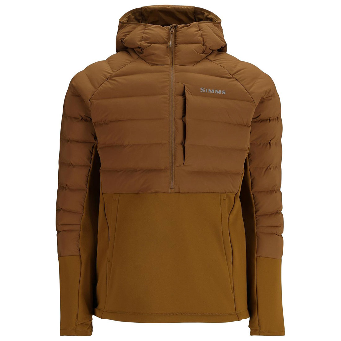 media/image/Simms_ExStream_Pull_Over_Hoody_bronzeback_2.jpg ExStream Pull Over Insulated Hoody bronzeback
