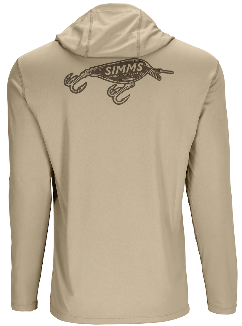 Simms Tech Hoody Langarmhemd Artist Series stone/lure