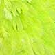 white dyed fl. yellow chartreuse