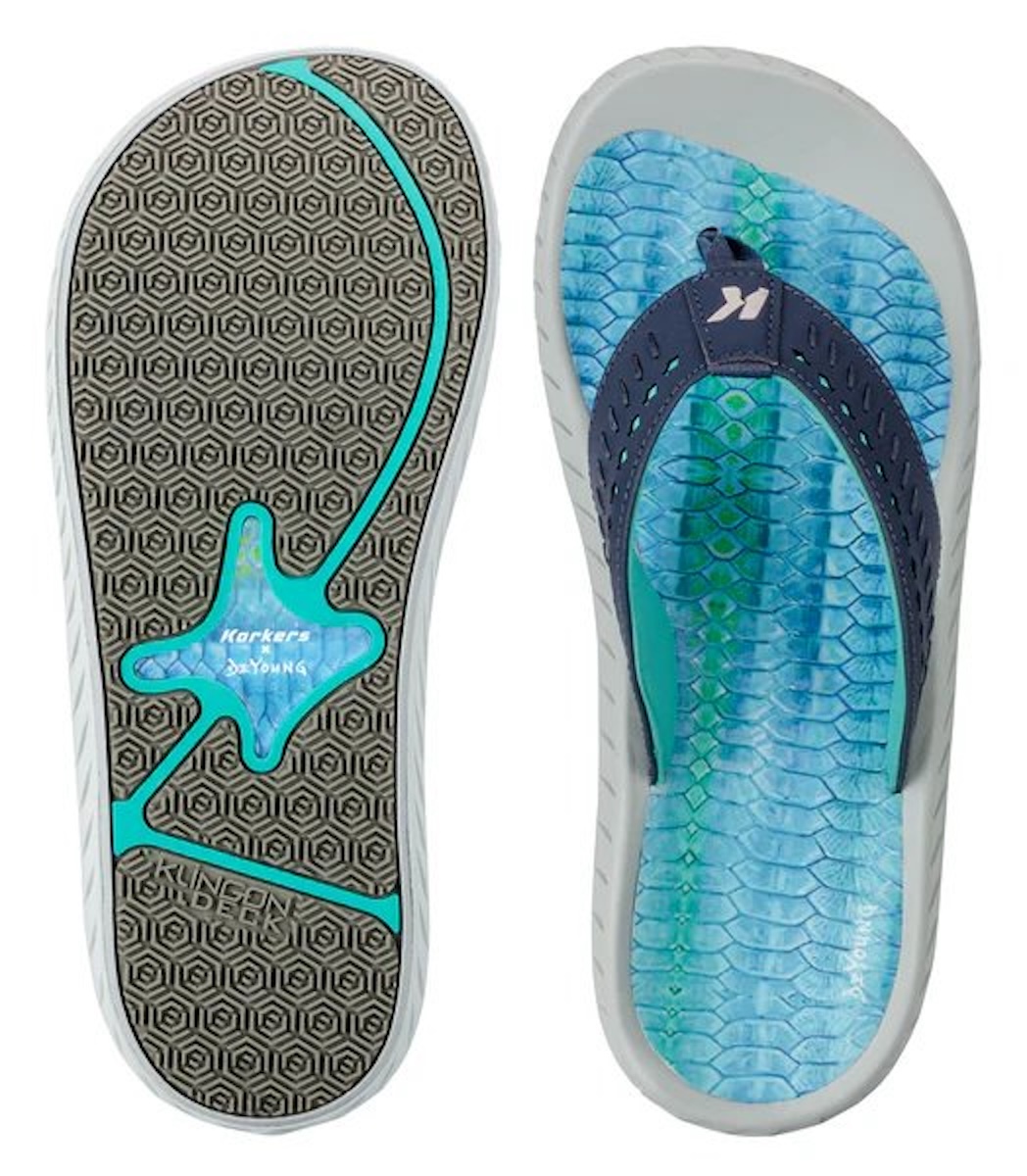 Korkers Fish Flip Flo Sandal Tarpon
