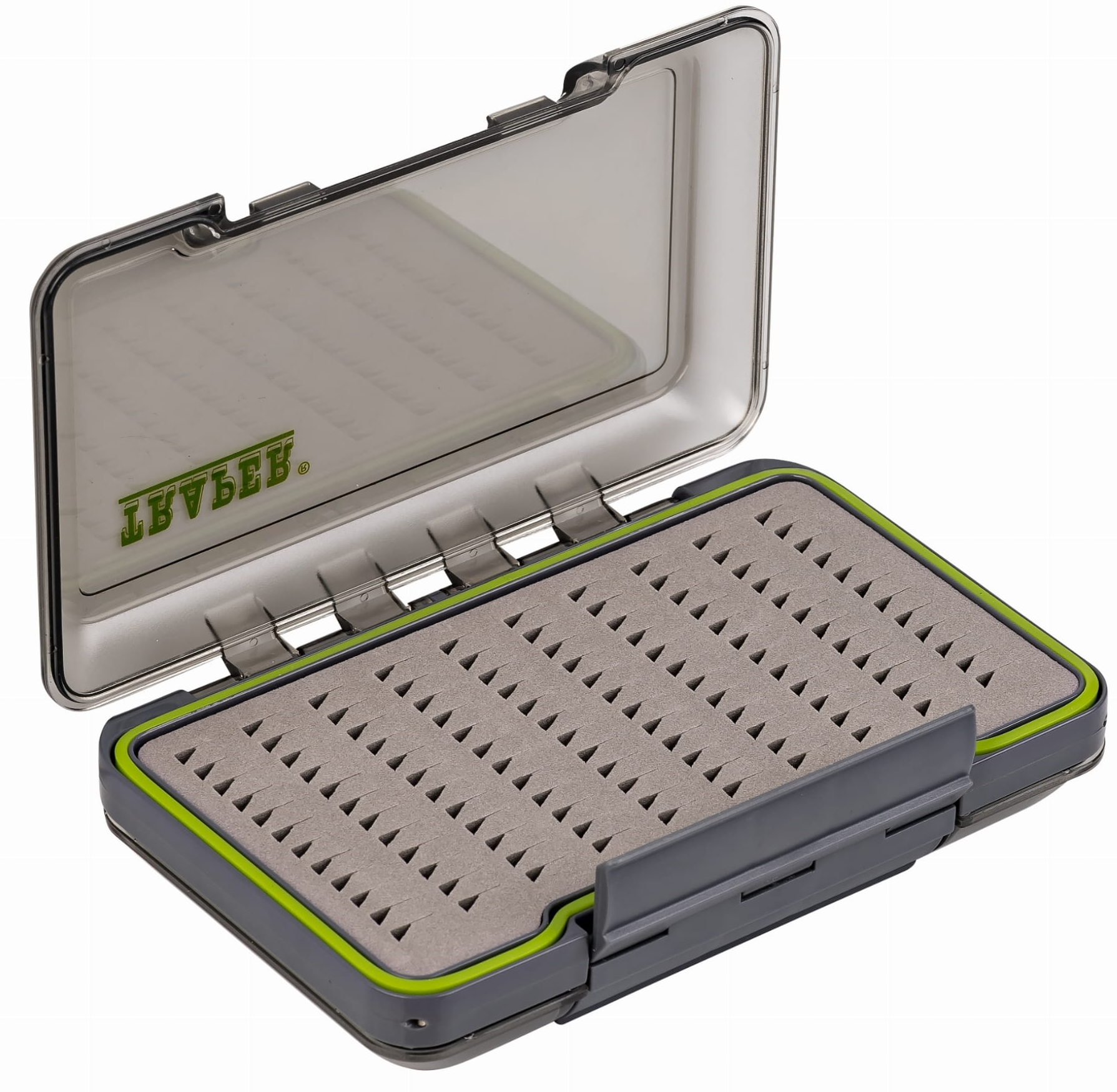 Traper Nymph Box Double Side Waterproof 128 x 96 x 38mm fly box for nymphs