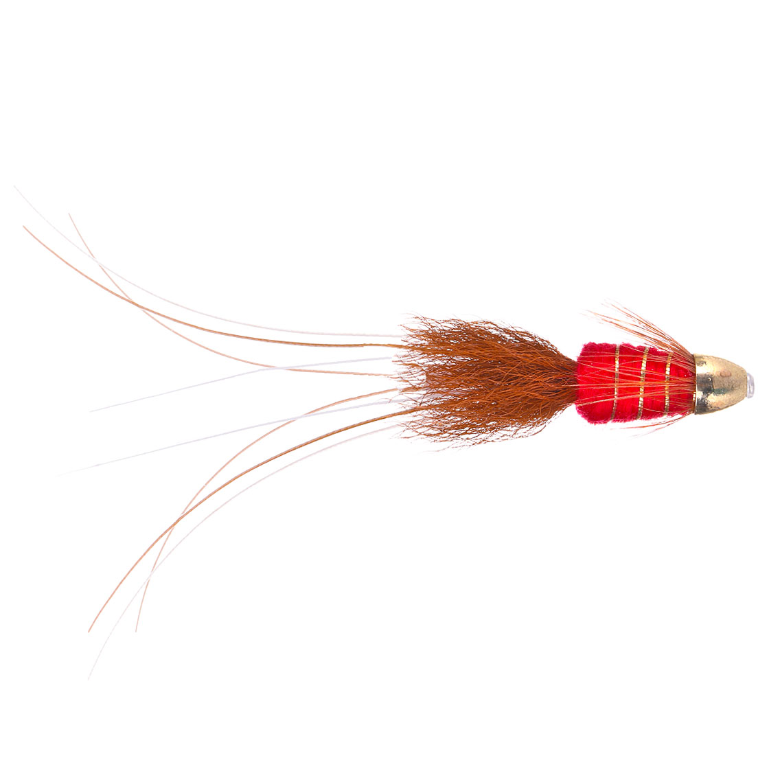 Superflies Salmon Fly - Frances Red Tungsten Conehead