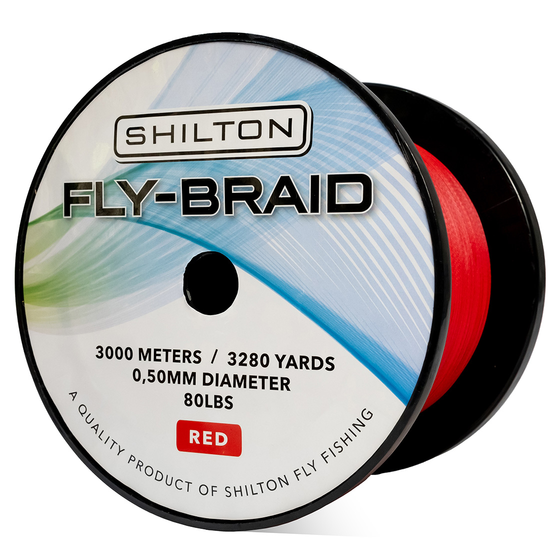 Shilton FLY-X Braid 80lbs Backing 3000m Large Spool Shilton FLY-X Braid 80lbs Backing 3000m Large Spool