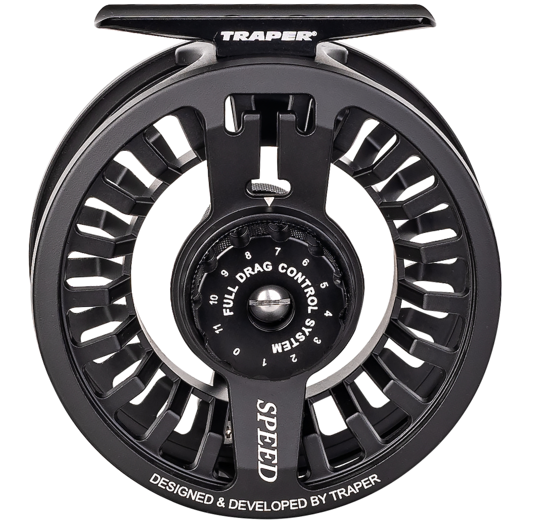Traper Speed # 4 - 5 Fly Reel Black