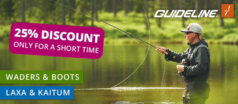 25% off Guideline Waders & Boots