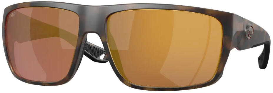 Costa Polarized Glasses Fly Line Matte Tortoise (Gold Mirror 580G)