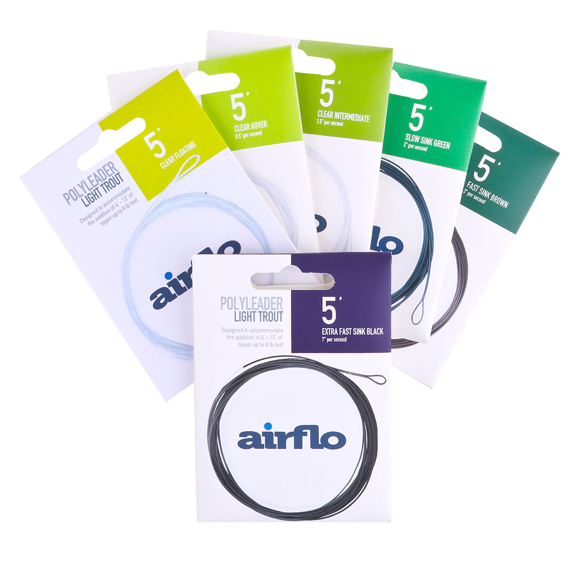 P-03639_Airflo-Light-Trout-Polyleader-5-ft Airflo Light Trout Polyleader 5 ft