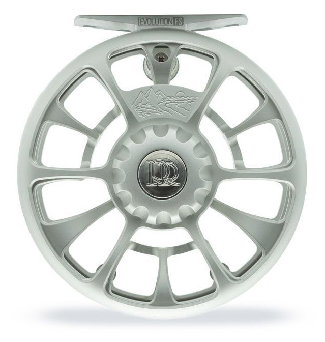 Ross_Reels_Evolution_FS_Fliegenrolle_matte_platinum_1 Ross Reels Evolution FS Fly Reel matte platinum