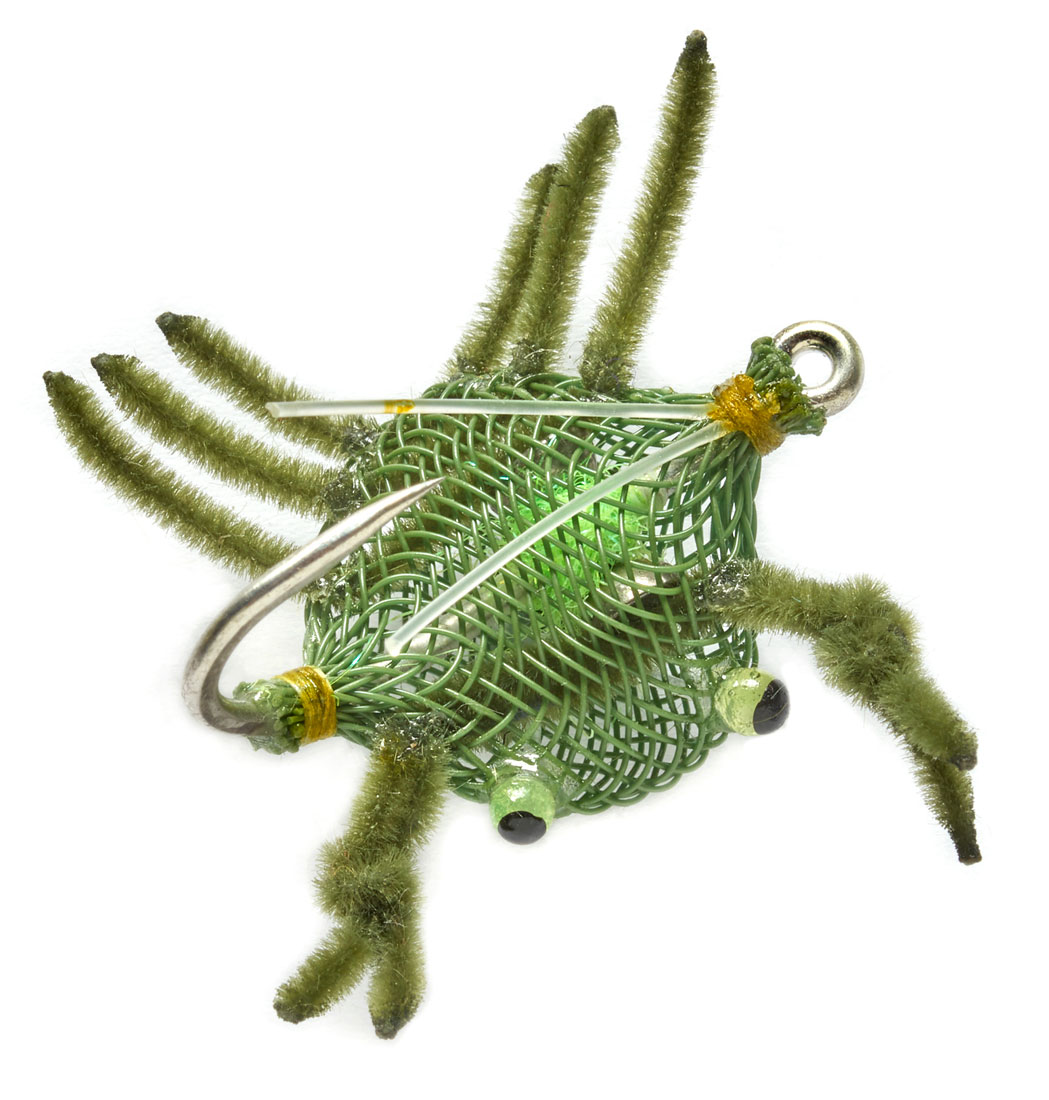 Fulling Mill Saltwater Fly - Flexo Crab Weedless olive