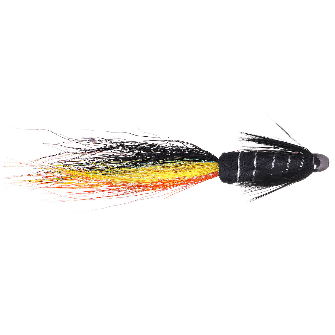 snaelda-orange-yellow-black-super-copper Superflies Salmon Fly - Snaelda orange yellow black
