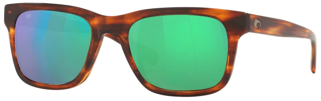 Costa Polarized Glasses Tybee Shiny Tortoise (Green Mirror 580G)