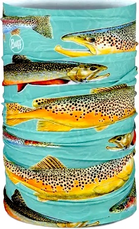 Buff® Coolnet UV® Abachar Trout Multi with UPF 50 & Insect Shield