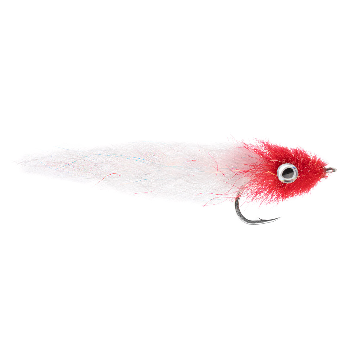 P-15641-H2O-Streamer-3D-Finger-mullet-red Fishient H2O Streamer - 3D Finger Mullet red & white