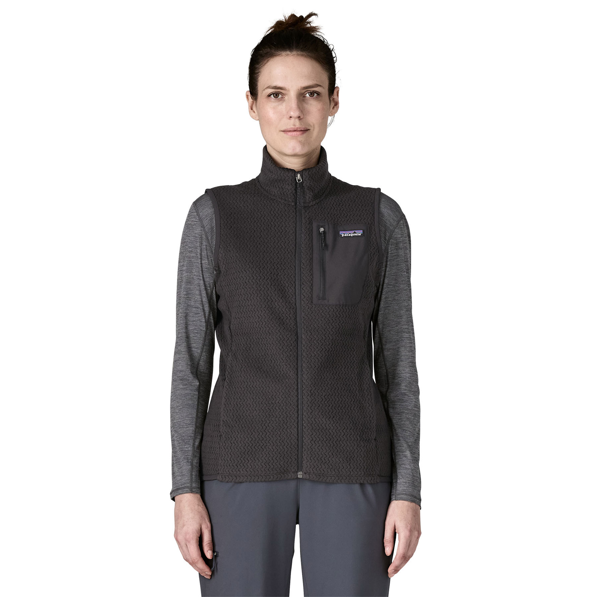 Patagonia W's R1 Air Vest Weste BLK - Black
