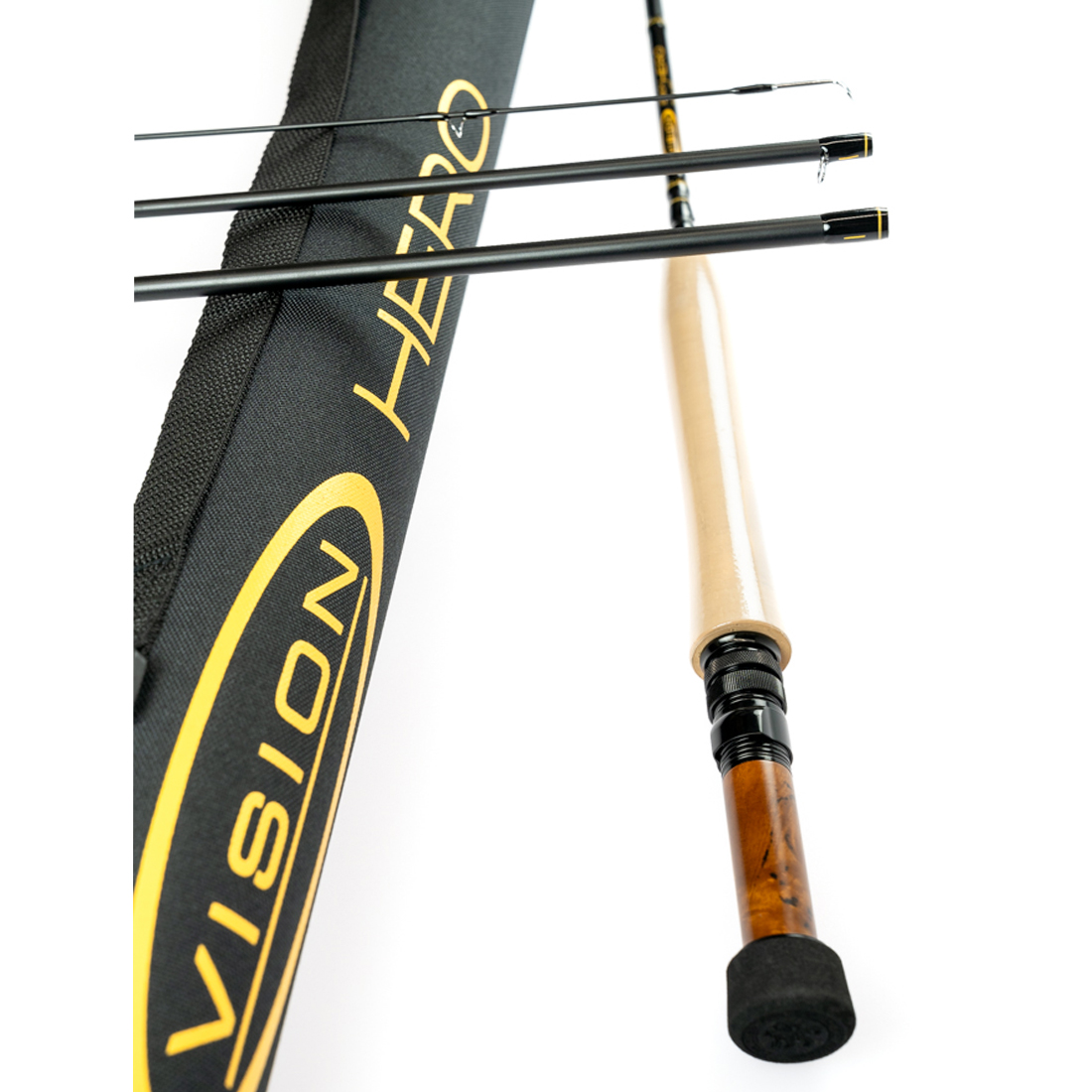 Vision Black Hero Euronymph Special Edition Fly Rod  # 3 - 10,6 ft
