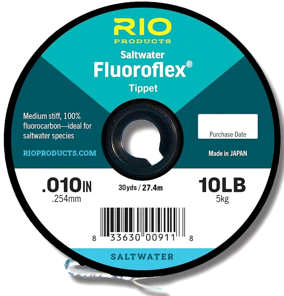 Rio Fluoroflex Saltwater Tippet 30 yds Spool Fluorocarbon Leader Material