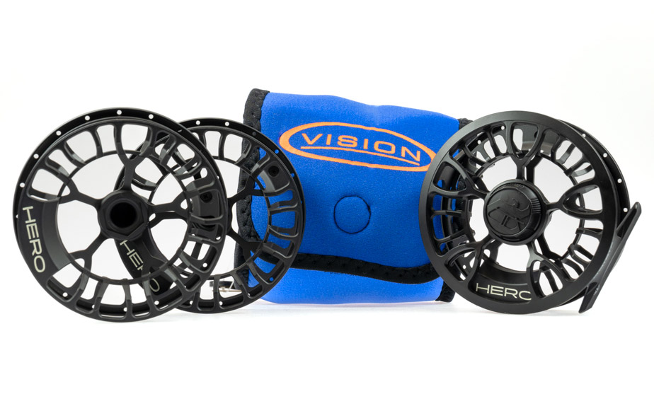 Vision Hero Fly Reel Set # 79 black
