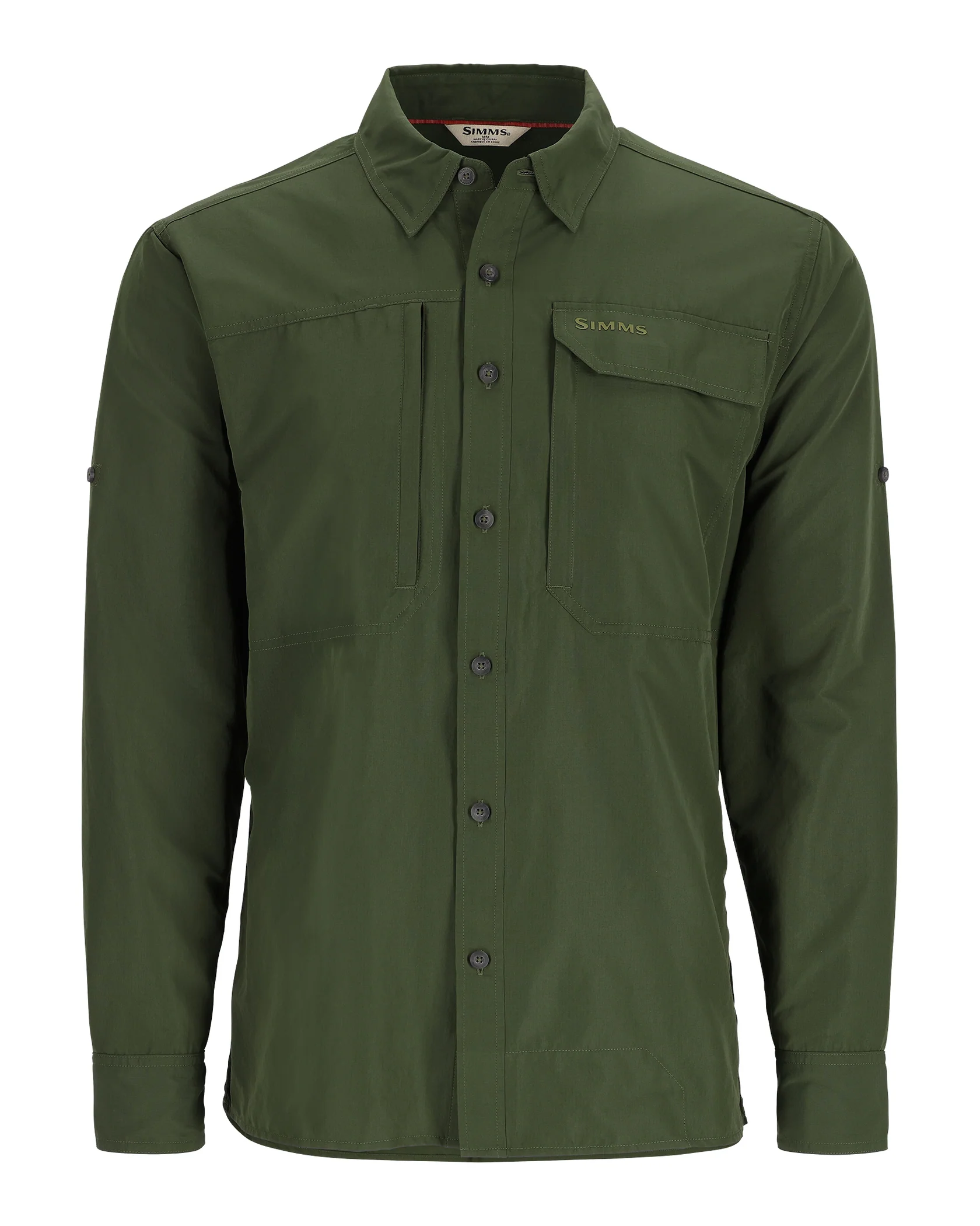 13645-1150-Guide-Shirt-Mannequin-F23-front_1680x Simms Guide Shirt riffle green