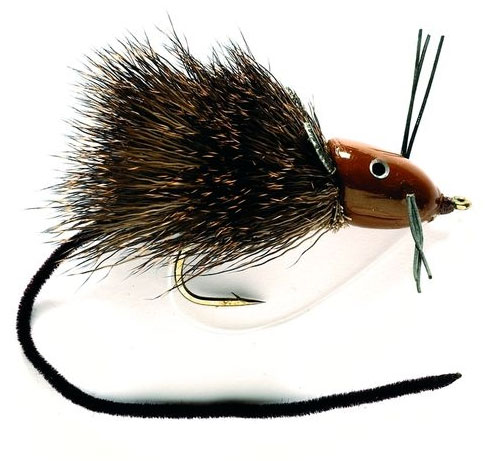 Fulling Mill Streamer - Pike popper Mouse