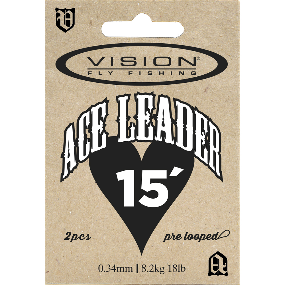 P-20064_Vision_ACE_Leader_Vorfach_15ft_Set Vision ACE Leader 15 ft 2er Set