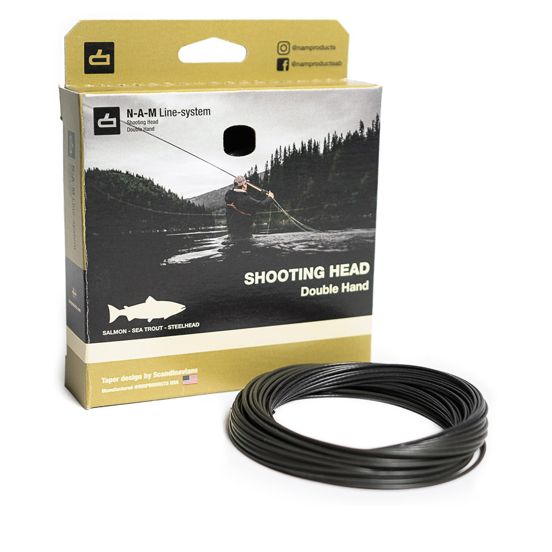 Nam A-Type Sink6/Sink8 Double Handed Shooting Head