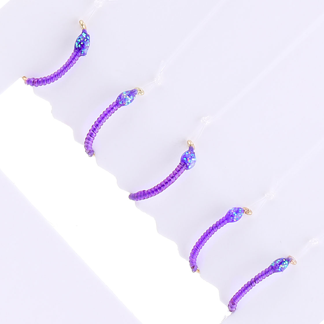 Coregone leader deep purple nymph-set