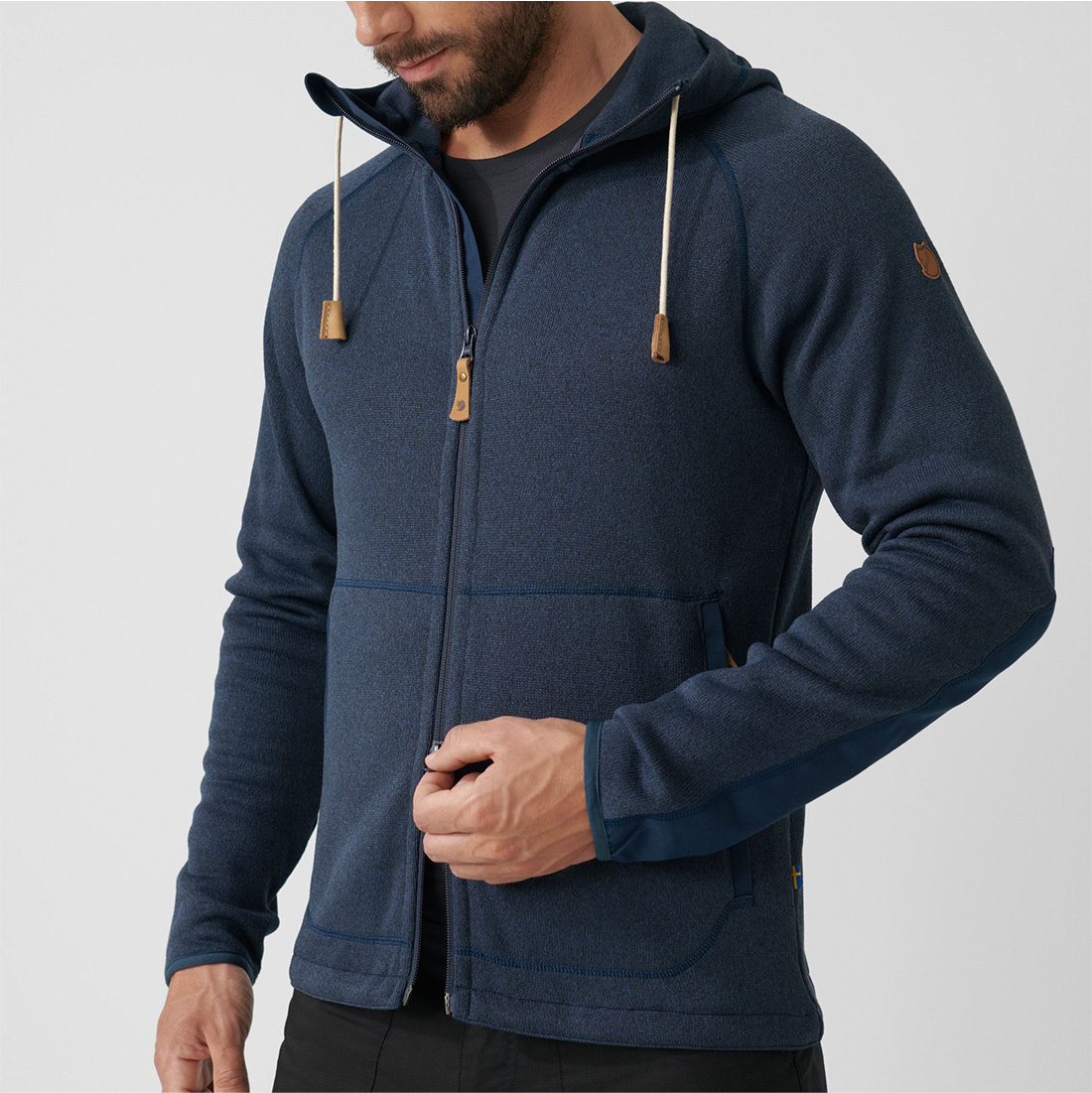 Fjallraven_Ovik_Fleece_Hoodie_Kapuzenpullover_navy_10