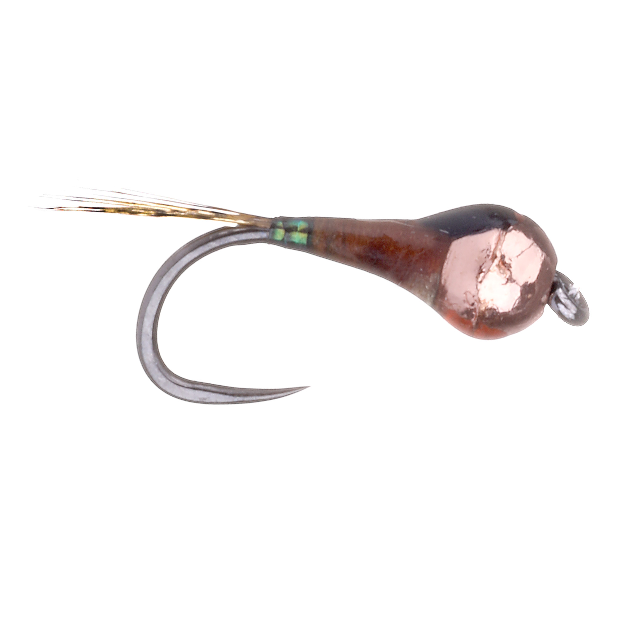 The Fly Emporium Perdigon Nymph Rust Blackspot Barbless