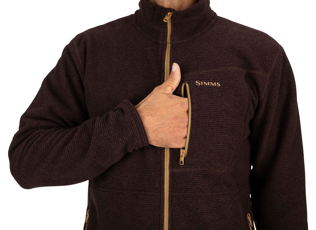 Simms_Rivershed_Full_Zip_Pullover_forest_4 Beispielbild (andere Farbe)