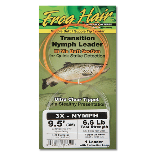 Frog Hair Transition Nymph Leader X - Main Image