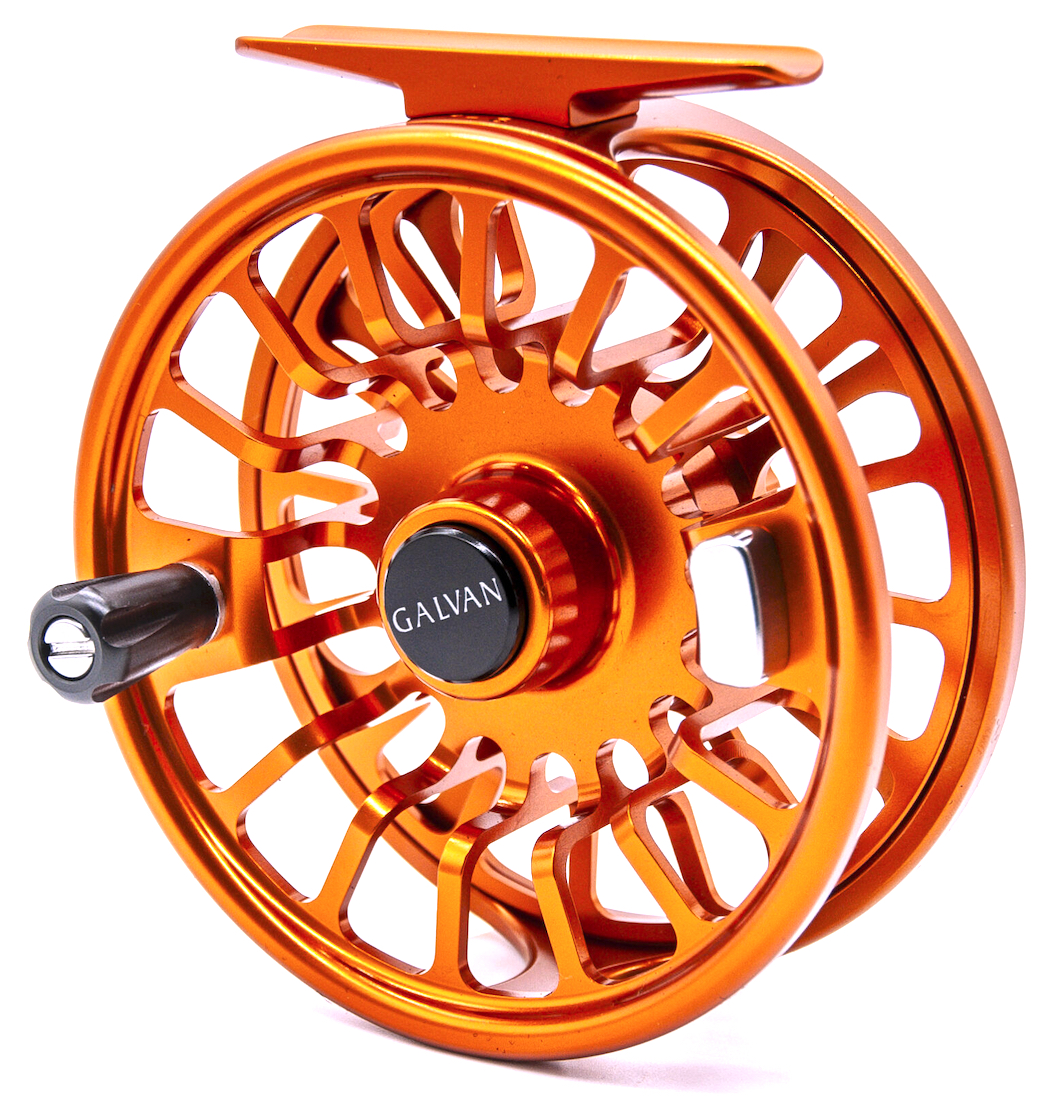 P-25008_Galvan_torque_Fliegenrolle_Burnt_Orange_ Galvan Torque Fliegenrolle burnt orange