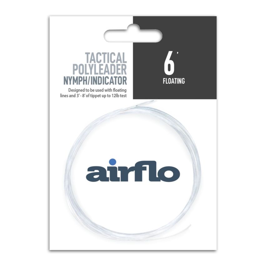 Airflo Tactical Polyleader - Nymph - 6 ft Clear Floating