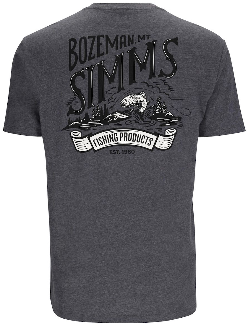 P-25513_Simms_Bozeman_Scene_T-Shirt_titanium_Heather_ Simms Bozeman Scene T-Shirt titanium heather