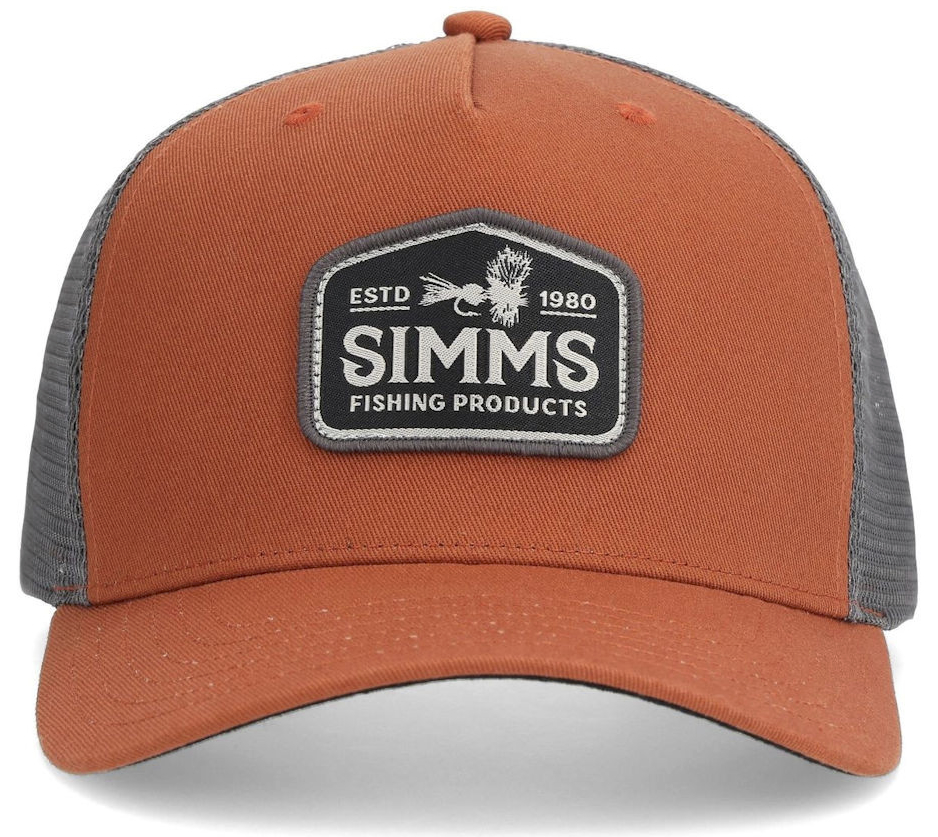 Simms Double Haul Trucker Cap Orange